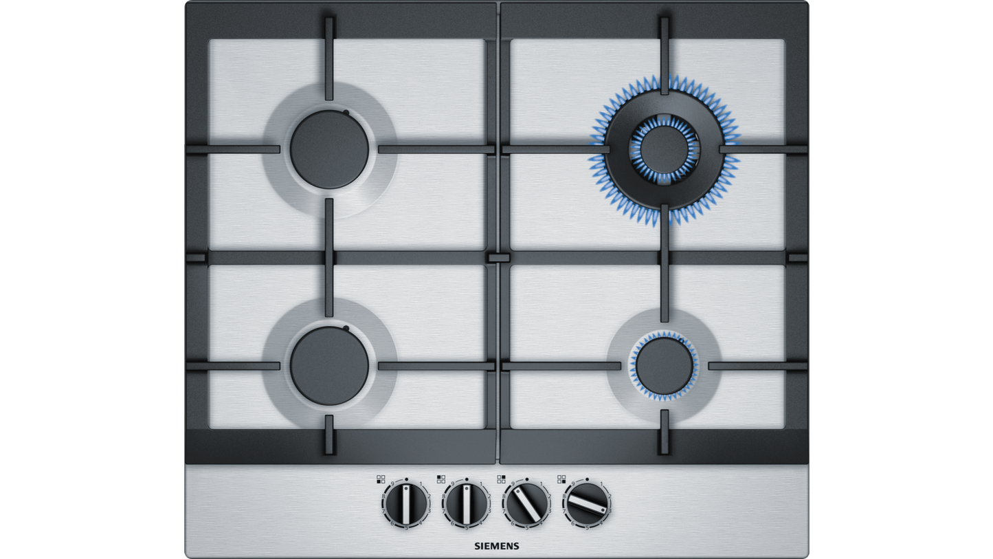 Siemens IQ-500 EC6A5HC90 58cm Gas Hob - Stainless Steel