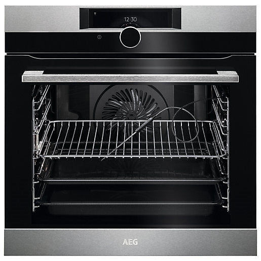 AEG NBT9P831AB Single Pyrolytic Single Oven Stainless Steel