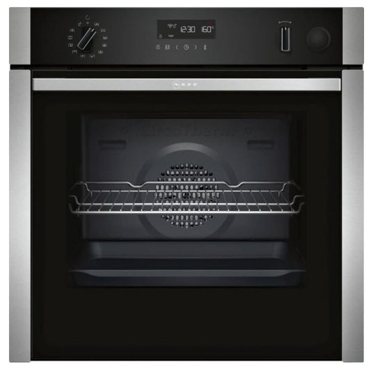 Neff B3AVH4HH0B Single Electric Oven - Stainless Steel