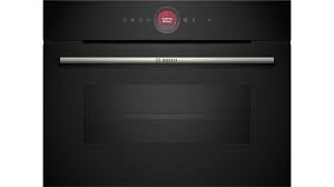 Bosch CMG7241B1B Series 8, Built-in compact oven with microwave function, 60 x 45 cm, Black