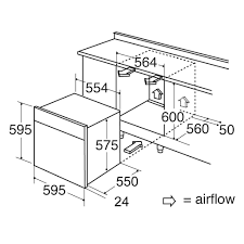 CDA SL500SS 77L 13 Function Electric Single Oven - Stainless Steel