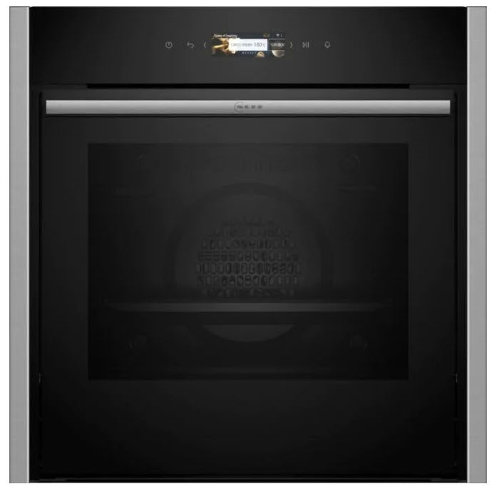 Neff B54CR31N0B N70 Slide & Hide Multifunction Single Oven STAINLESS STEEL