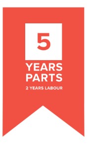 CDA KMG31BL Composite undermount/inset one and a half bowl sink, anthracite