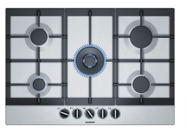 Siemens IQ-500 EC7A5RB90 75cm Gas Hob - Stainless Steel