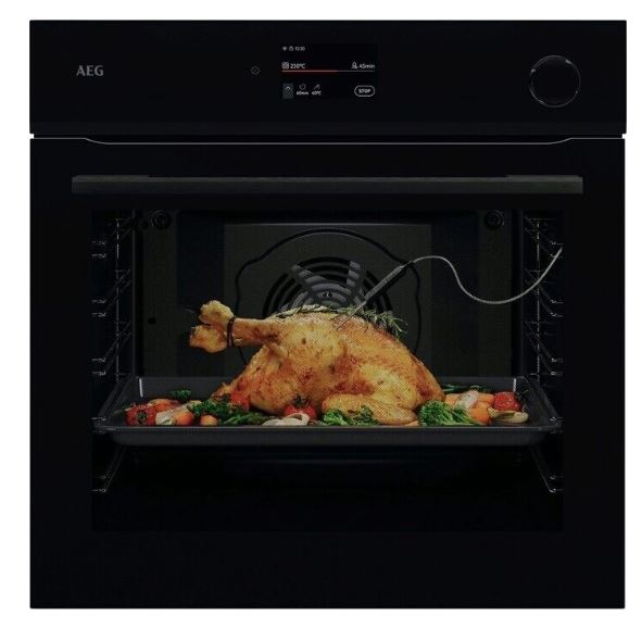 AEG NBR7P731SB 7000 Meal Assist with Steam Crisp Integrated Oven 72 l A++ Black