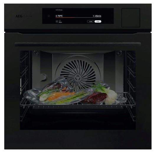 AEG PO9000PT 9000 Pro Assist with Steam Pro Integrated Oven 71 l A++ Matt Black