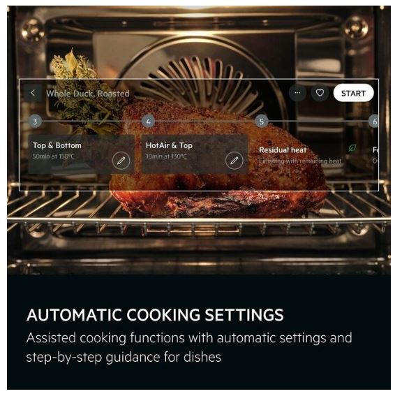 AEG NBP9S831AB9000 Pro Assist with Steam Pro Integrated Oven 70 l A++ Black