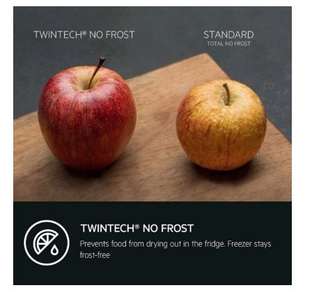 AEG OSC6M191ES Fridge Freezer NoFrost