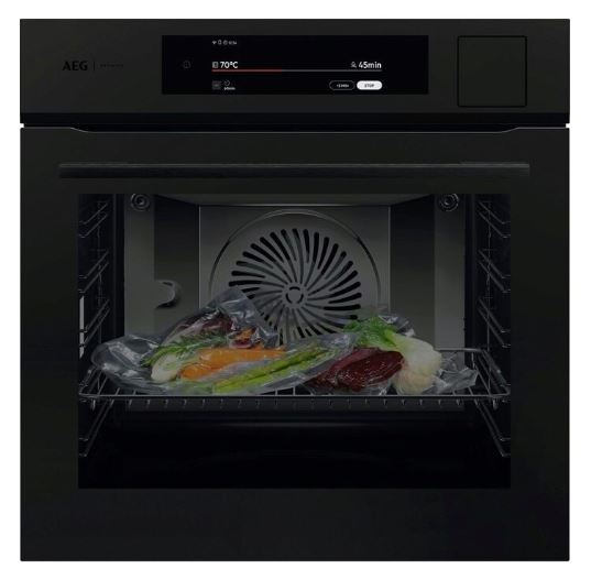 AEG PO9000ST 9000 Pro Assist with Steam Pro Integrated Oven 70 l A++ Matt Black