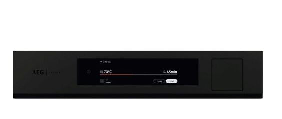 AEG PO9000ST 9000 Pro Assist with Steam Pro Integrated Oven 70 l A++ Matt Black
