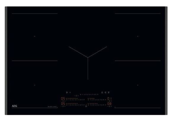AEG TK85IM00FB Multiple Bridge Induction Full Hob with Hob2Hood