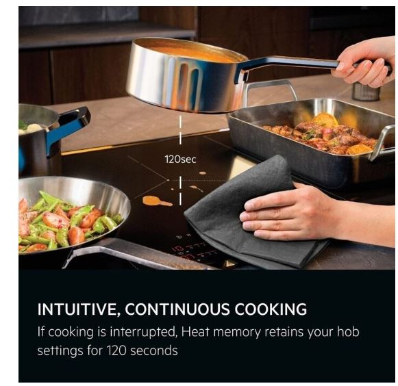 AEG TK85IM00FB Multiple Bridge Induction Full Hob with Hob2Hood