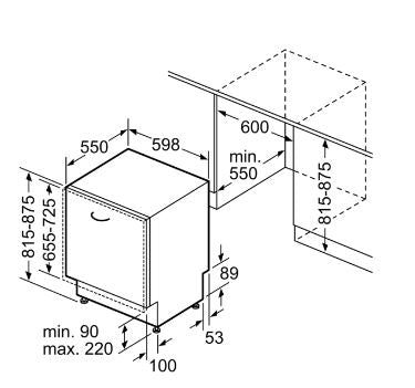 Neff S153HKX03G N30 60cm Fully Integrated Dishwasher