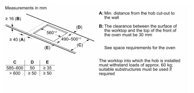 Siemens EH631HEB1E IQ-100 60cm Induction Hob BLACK