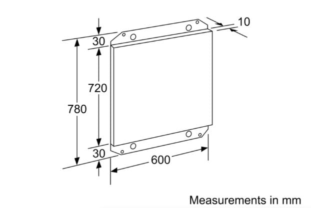Siemens LZ50661 Installation Accessory