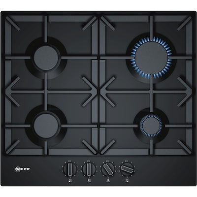 Neff T26DS49S0 60cm 4 Burner FlameSelect Gas Hob Black