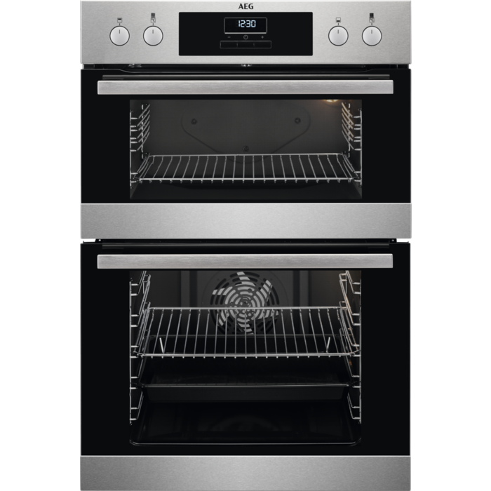 AEG DCB331010M Built In Double Electric Oven Stainless Steel
