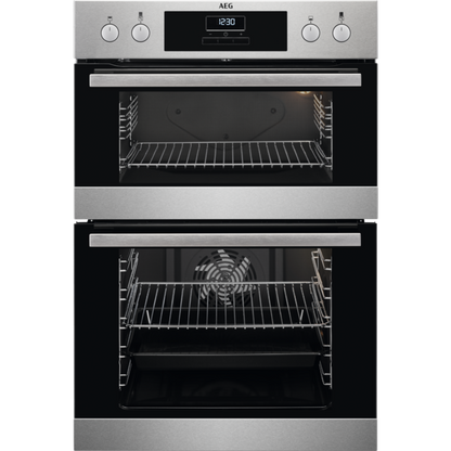 AEG DCB331010M Built In Double Electric Oven - Stainless Steel