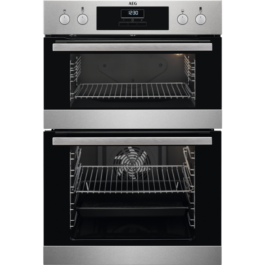 AEG DCB331010M Built In Double Electric Oven - Stainless Steel