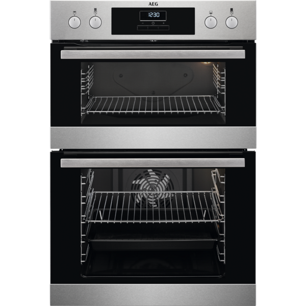 AEG DCB331010M Built In Double Electric Oven Stainless Steel