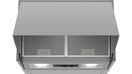 Neff D64MAC1X0B 60cm Integrated Cooker Hood SILVER