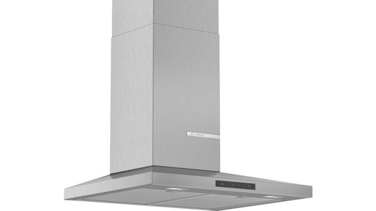 Bosch DWQ66DM50B Slim Pyramid Chimney extractor hood Brushed steel. 60cm