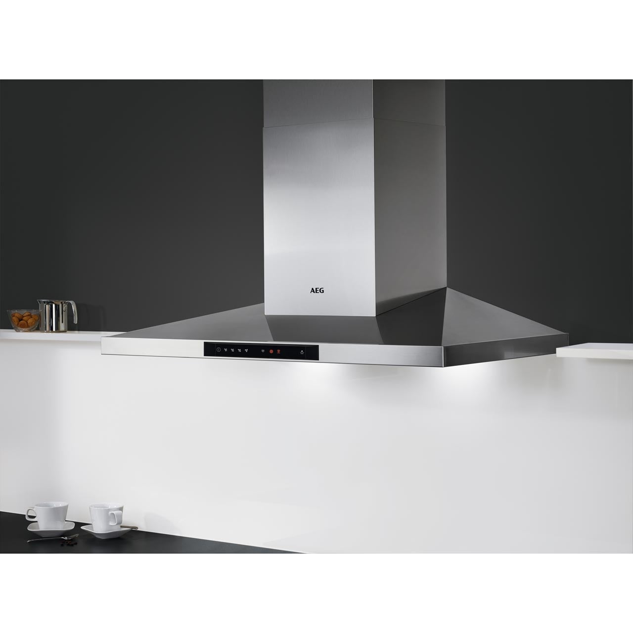 AEG DKB5960HM 90cm Chimney Hood - Stainless Steel