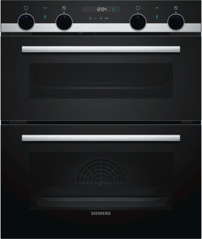 Siemens IQ-500 NB535ABS0B Built Under Double Oven - Stainless Steel -