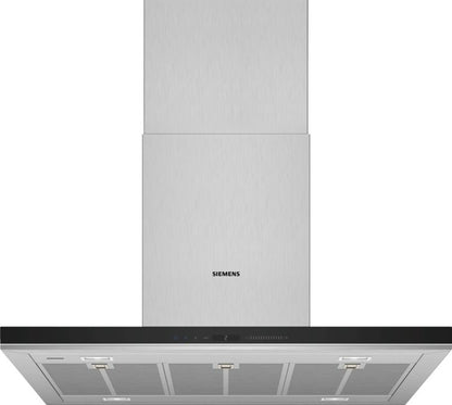 Siemens IQ-700 LF91BUV50B Wifi Connected 90 cm Island Cooker Hood - Stainless Steel