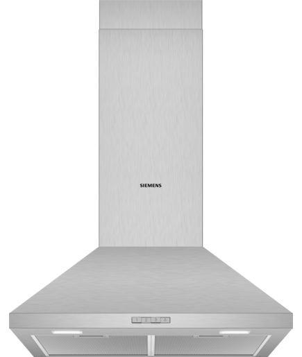 Siemens IQ-100 LC64PBC50B 60 cm Chimney Cooker Hood - Stainless Steel