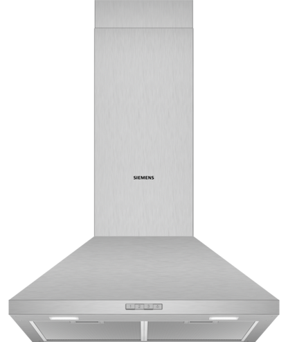 Siemens IQ-100 LC64PBC50B 60 cm Chimney Cooker Hood - Stainless Steel