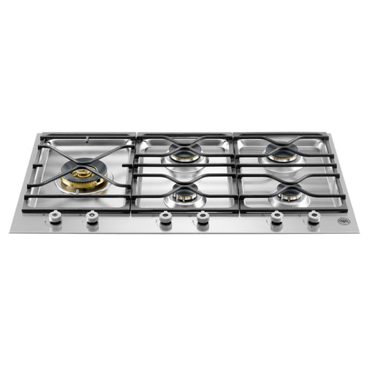 Bertazzoni PM365S0X 90cm Professional Series 5 Burner Gas Hob STAINLESS STEEL