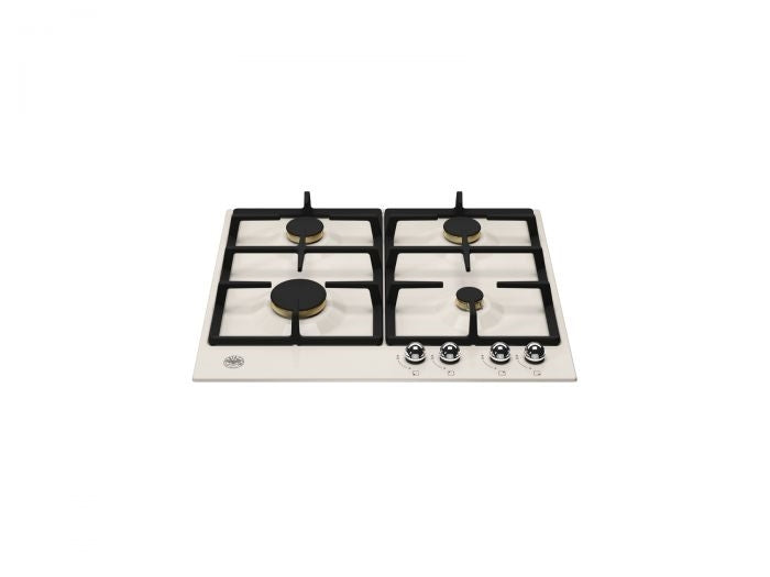 Bertazzoni P604HERAX Gas Hob - Ivory / Chrome