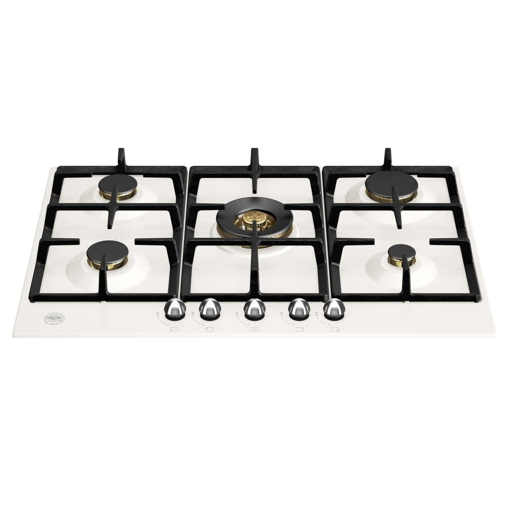 Bertazzoni P755CHERAX 75cm Heritage Series 5 Burner Gas Hob IVORY