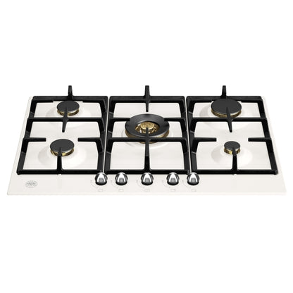 Bertazzoni P755CHERAX 75cm Heritage Series 5 Burner Gas Hob IVORY