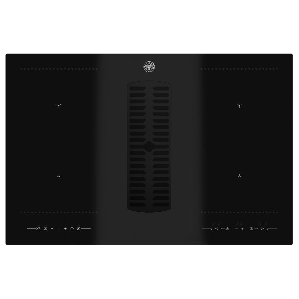 Bertazzoni P784ICHNE 78cm Air Venting Induction Hob BLACK