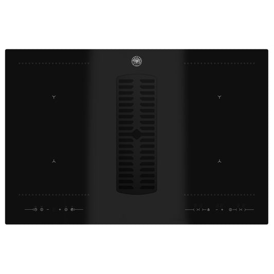 Bertazzoni P784ICHNE 78cm Air Venting Induction Hob BLACK