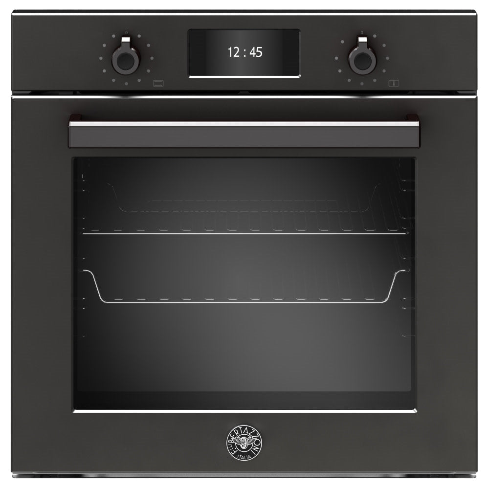 Bertazzoni F6011PROVPTN Professional Series Pyrolytic Total Steam Single Oven CARBONIO