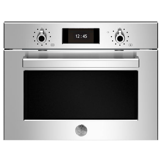 Bertazzoni F457PROMWTX Professional Series Built In Combination Microwave STAINLESS STEEL