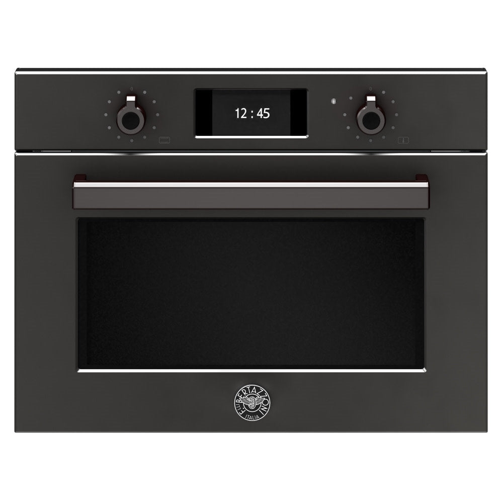 Bertazzoni F457PROVTN Professional Series Compact Steam Combination Oven CARBONIO