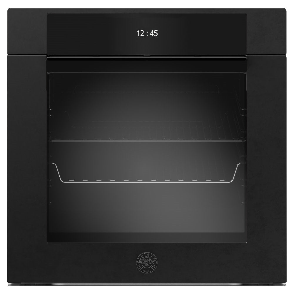 Bertazzoni F6011MODVPTN Modern Series Pyrolytic Total Steam Single Oven CARBONIO