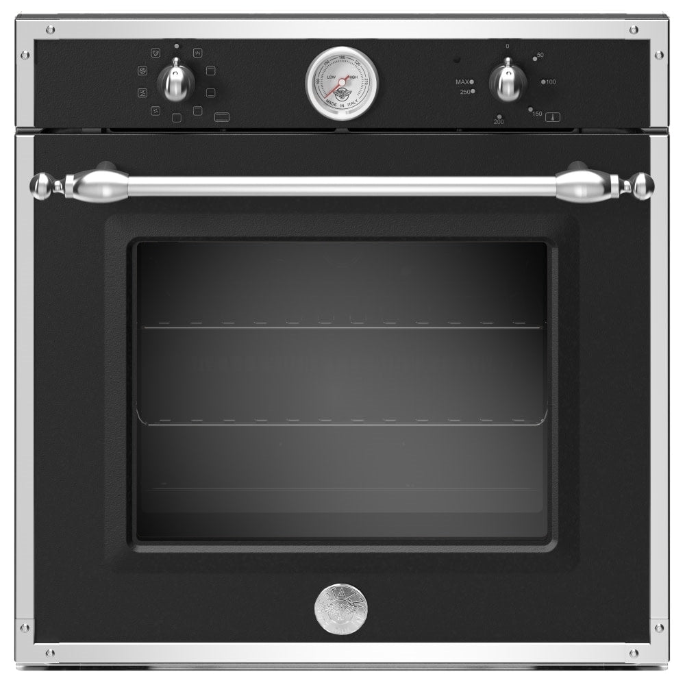 Bertazzoni F609HEREKTNE Heritage Series Single Oven BLACK