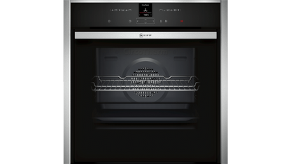 Neff B57CS24H0B Wifi Connected Built In Electric Single Oven - Stainless Steel - A Rated