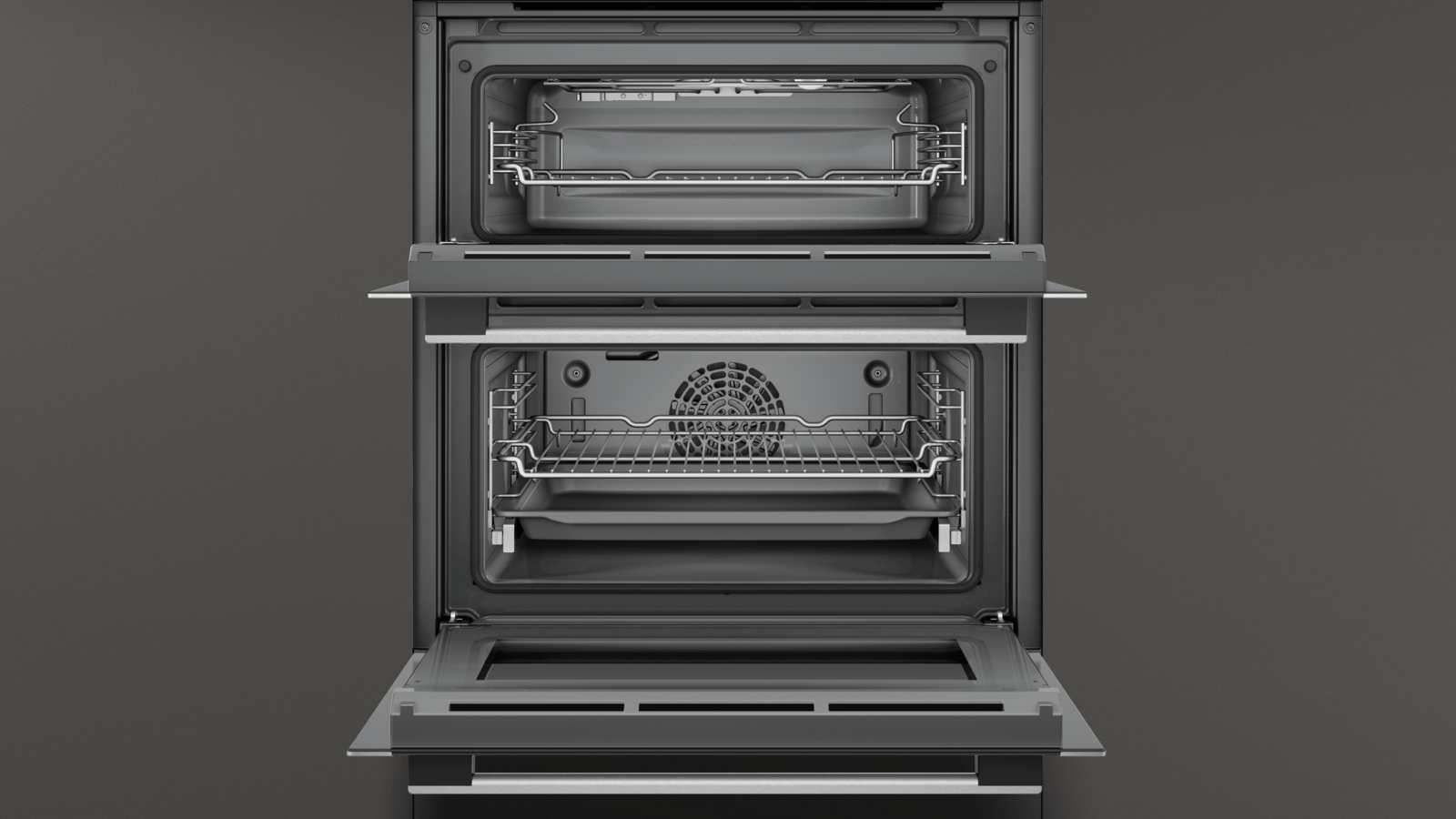 Neff J1ACE2HN0B N50 CircoTherm Built Under Double Oven STAINLESS STEEL