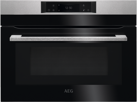 AEG KMK768080M CombiQuick Microwave Oven with Enamel Cleaning Stainless Steel