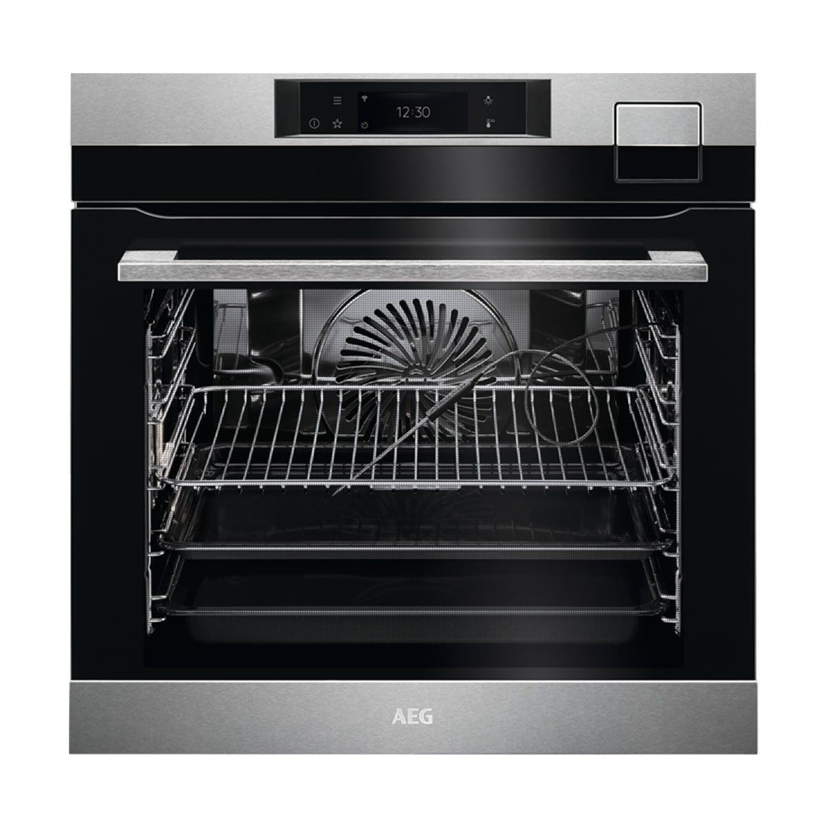 AEG BSK798380M Series 7 SteamPro Single Oven Stainless Steel