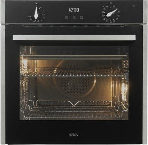 CDA SL500SS 77L 13 Function Electric Single Oven - Stainless Steel