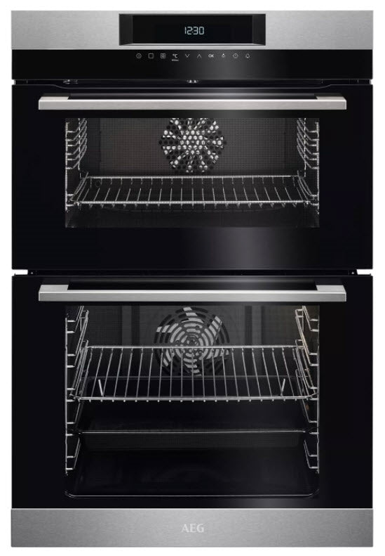 AEG DCK731110M Double Tower Stainless Steel Electric Oven