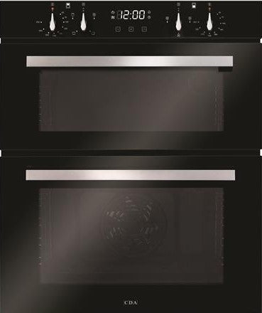 CDA DC741BL Built-Under Electric Double Oven Black