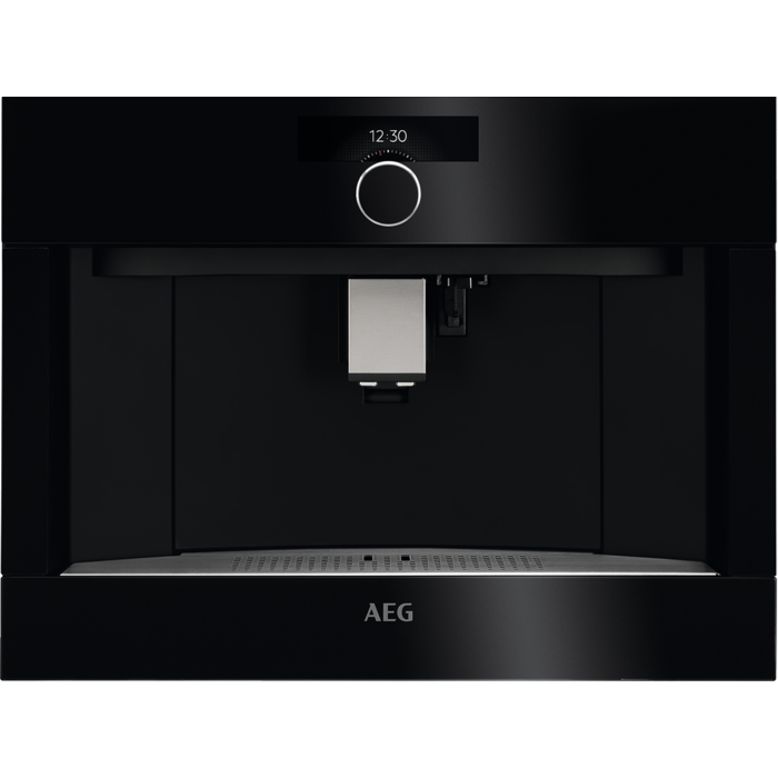 AEG KKK994500B Fully-Automatic Bean To Cup Compact Coffee Machine Gloss Black